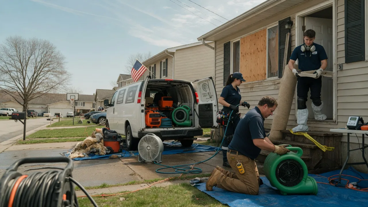 Water Damage Restoration in Wellston, OH near me